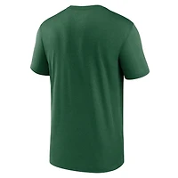 Men's Nike Green New York Jets Primetime Legend Wordmark Performance T-Shirt