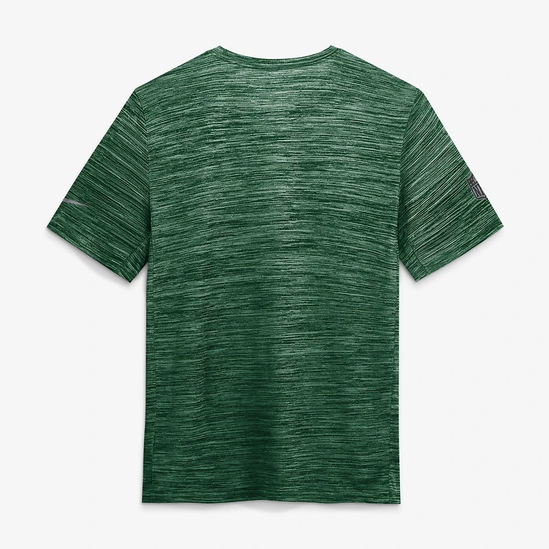 Men's Nike Green New York Jets Sideline Double Covered Dri-FIT Velocity T-Shirt