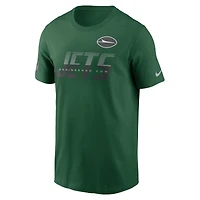Men's Nike Green New York Jets Sideline Dri-FIT T-Shirt