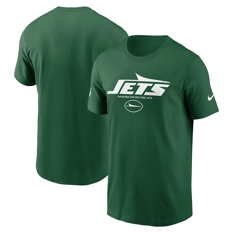 T-shirt Nike vert New York Jets Sideline Dri-FIT pour homme
