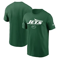 T-shirt Nike vert New York Jets Sideline Dri-FIT pour homme