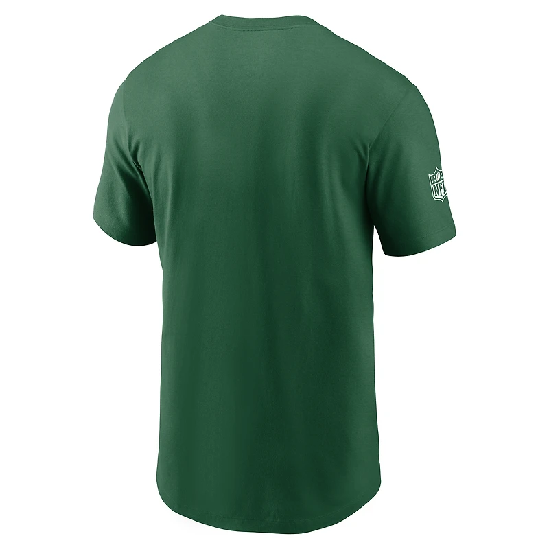 T-shirt Nike vert New York Jets Sideline Dri-FIT pour homme