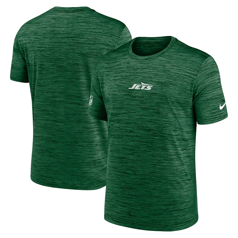 Men's Nike Green New York Jets Sideline Velocity Dri-FIT T-Shirt