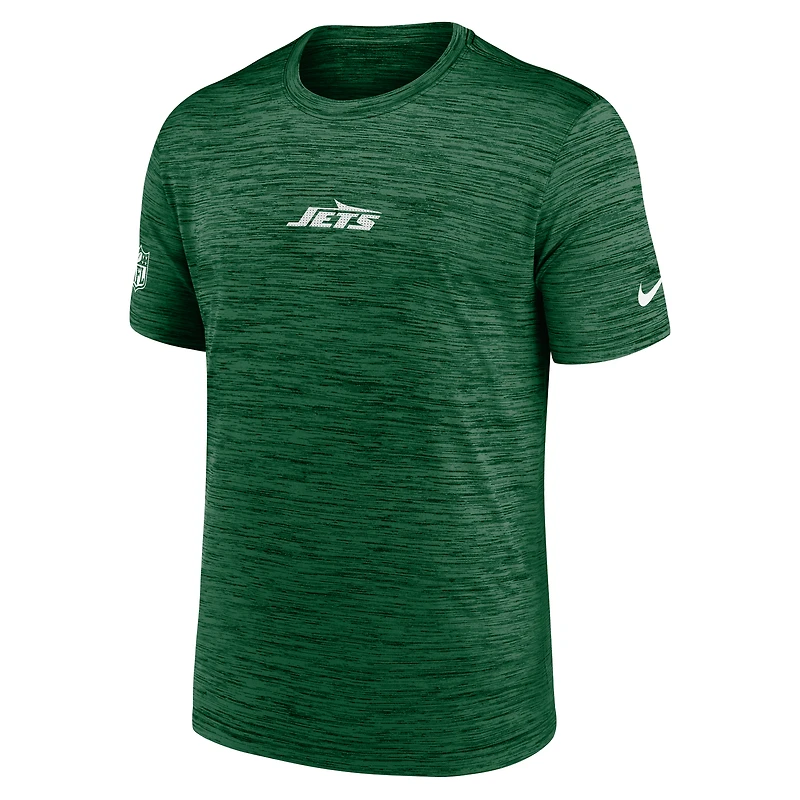 Men's Nike Green New York Jets Sideline Velocity Dri-FIT T-Shirt