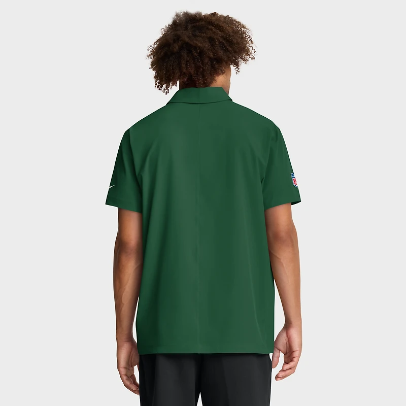 Polo tissé Nike Dri-FIT vert New York Jets pour homme