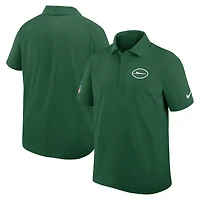 Polo tissé Nike Dri-FIT vert New York Jets pour homme