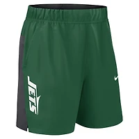 Men's Nike Green New York Jets Woven Victory Dri-FIT Shorts