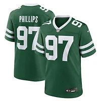 Men's Nike Harrison Phillips Legacy Green New York Jets Team Game Jersey