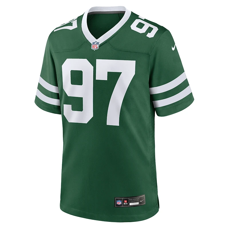 Men's Nike Harrison Phillips Legacy Green New York Jets Team Game Jersey