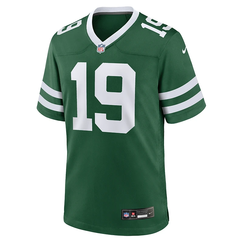 Maillot de match Nike Irvin Charles Legacy Green New York Jets pour homme