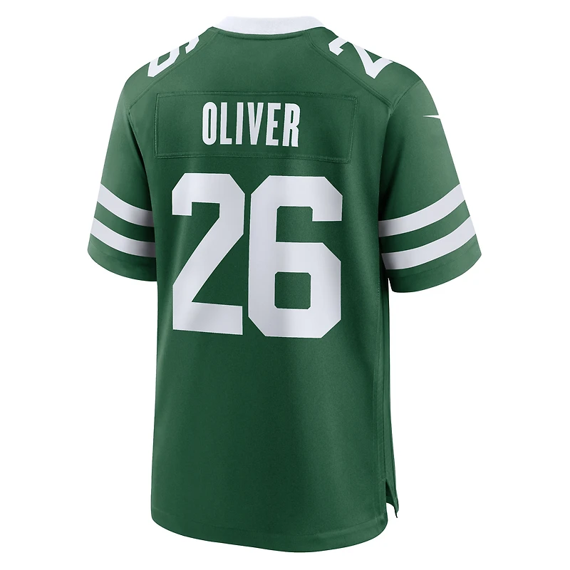Maillot Nike Isaiah Oliver Legacy Green pour homme des New York Jets