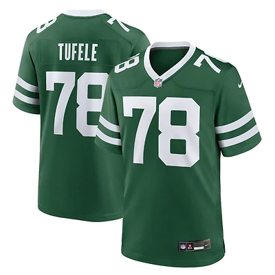 Maillot Nike Jay Tufele Legacy Green pour homme des New York Jets