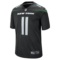 Men's Nike Jermaine Johnson II Black New York Jets Alternate Game Jersey