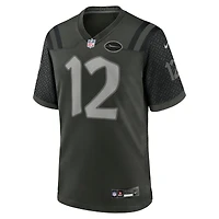 Men's Nike Joe Namath Gotham Green New York Jets 2025 Rivalries Collection Retired Player Game Jersey