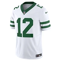 Nike Joe Namath Legacy pour homme Blanc New York Jets Vapor F.U.S.E. Maillot limité