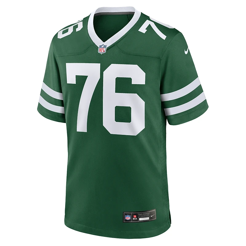 Maillot de match Nike John Simpson Legacy vert New York Jets pour homme