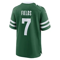 Maillot de joueur Nike Justin Fields Legacy Green des New York Jets pour homme
