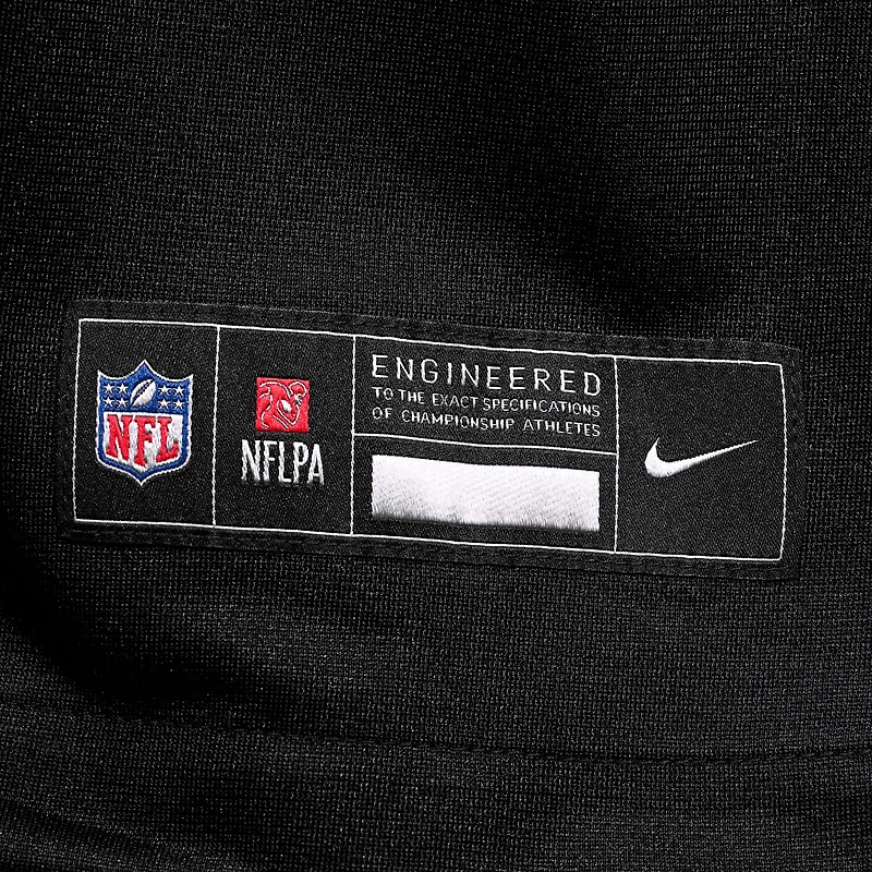 Maillot Nike Justin Fields Stealth noir pour homme des New York Jets