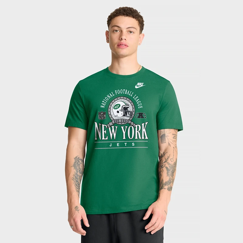 T-shirt Nike Kelly Green New York Jets Rewind Essential pour homme