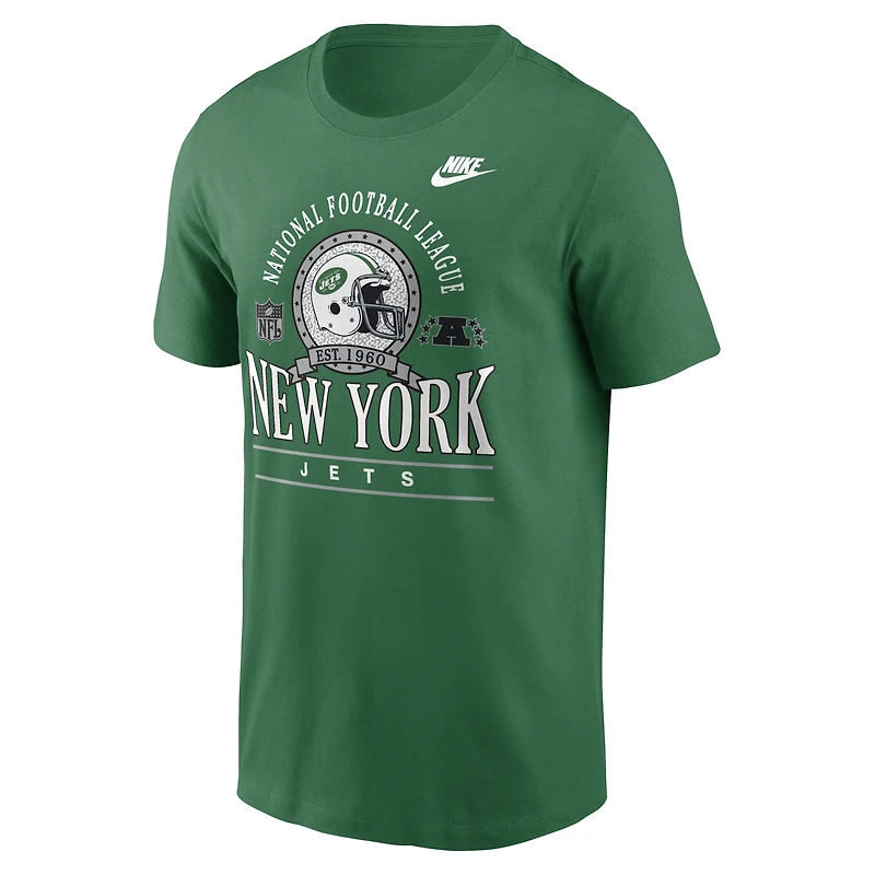 T-shirt Nike Kelly Green New York Jets Rewind Essential pour homme