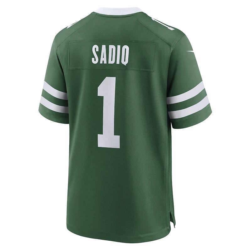 Maillot de match Nike pour homme, Kenyon Sadiq Legacy vert, New York Jets, choix premier tour du repêchage NFL 2026, numéro 16