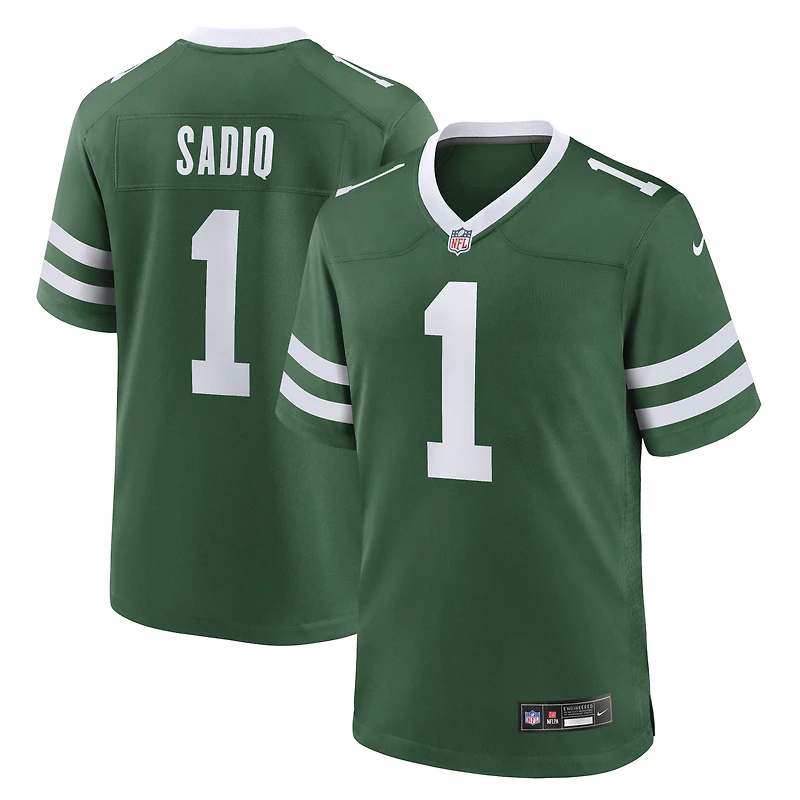 Men's Nike Kenyon Sadiq Legacy Green New York Jets 2026 NFL Draft First Round Pick No. 16 Team Game Jersey