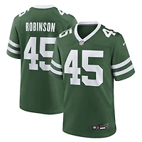 Men's Nike Mark Robinson Legacy Green New York Jets Team Game Jersey
