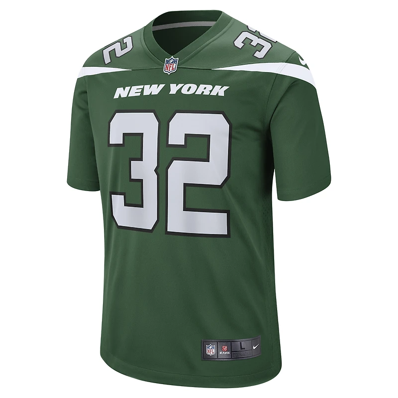 Maillot de match Nike Michael Carter Gotham vert New York Jets pour homme