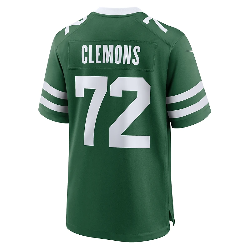 Maillot de match Nike Micheal Clemons Legacy Green New York Jets pour homme