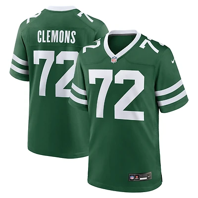 Maillot de match Nike Micheal Clemons Legacy Green New York Jets pour homme
