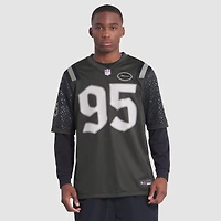 Maillot Nike Quinnen Williams Empire Green pour homme, collection Rivalries 2025 des New York Jets