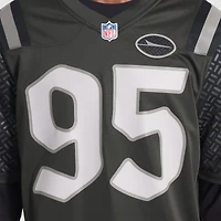 Maillot Nike Quinnen Williams Empire Green pour homme, collection Rivalries 2025 des New York Jets