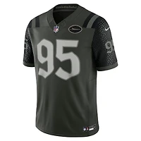 Maillot Nike Quinnen Williams Gotham Green pour homme, collection limitée New York Jets 2025 Rivalries