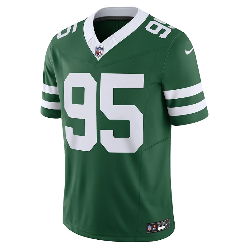 Men's Nike Quinnen Williams Legacy New York Jets Vapor F.U.S.E. Limited Jersey