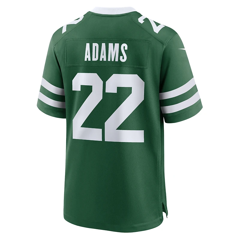 Men's Nike Tony Adams Legacy Green New York Jets Team Game Jersey