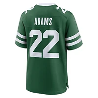 Men's Nike Tony Adams Legacy Green New York Jets Team Game Jersey
