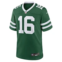 Men's Nike Tyler Johnson Legacy Green New York Jets Team Game Jersey