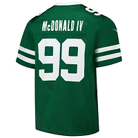 Men's Nike Will McDonald IV Legacy Green New York Jets Team Game Jersey