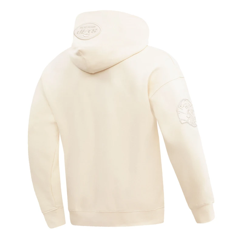 Sweat à capuche Pro Standard Ahmad Sauce Gardner crème pour hommes, nom et numéro du joueur des Jets de New York