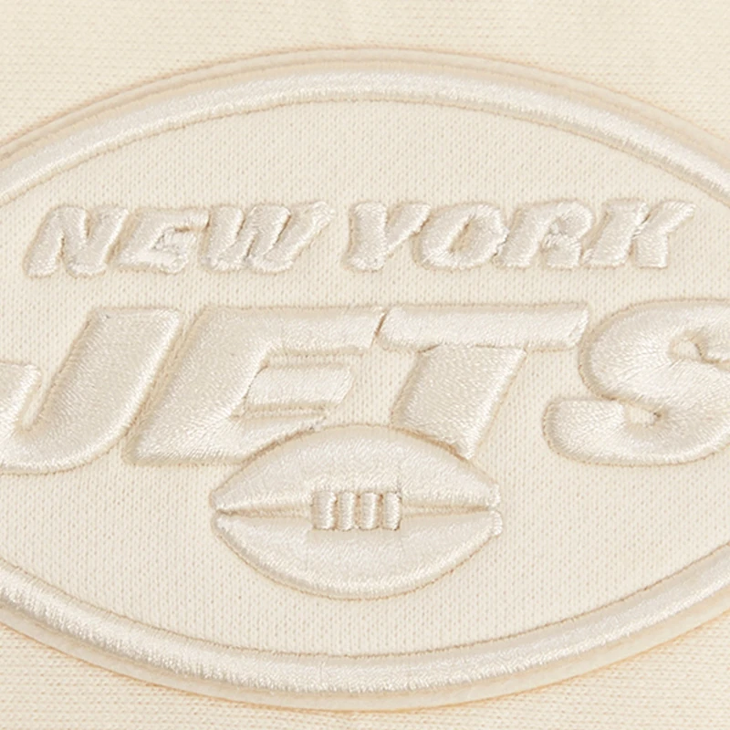 Sweat à capuche Pro Standard Ahmad Sauce Gardner crème pour hommes, nom et numéro du joueur des Jets de New York
