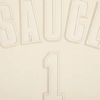 Sweat à capuche Pro Standard Ahmad Sauce Gardner crème pour hommes, nom et numéro du joueur des Jets de New York