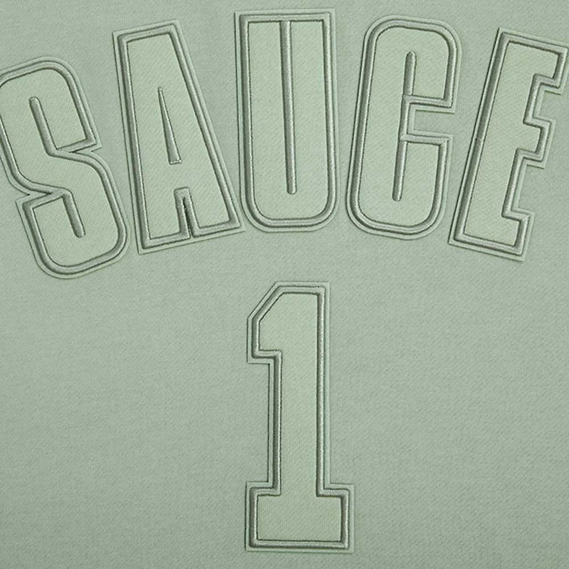 Men's Pro Standard Ahmad Sauce Gardner Light Green New York Jets Player Name & Number Pullover Hoodie
