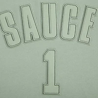 Men's Pro Standard Ahmad Sauce Gardner Light Green New York Jets Player Name & Number Pullover Hoodie