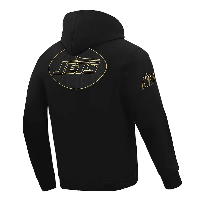 Sweat à capuche classique en chenille Pro Standard pour homme, noir