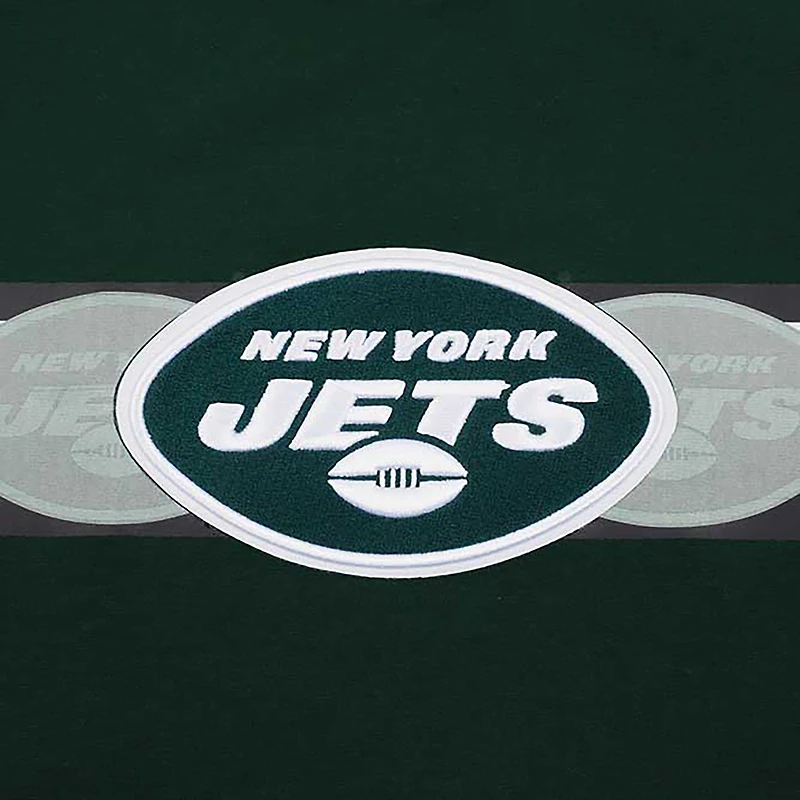 T-shirt rétro Striper Pro Standard vert New York Jets pour hommes