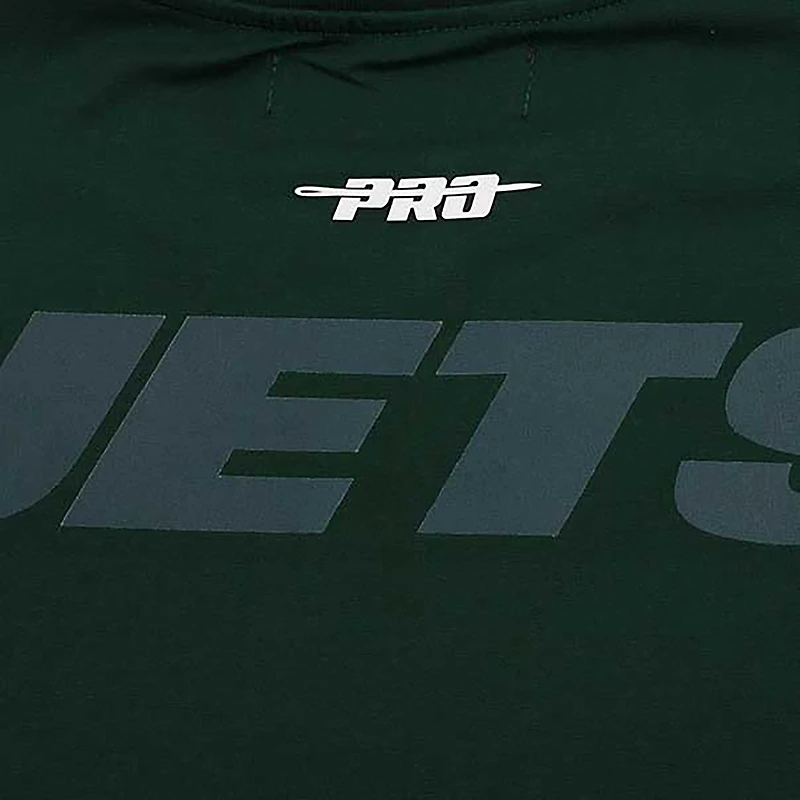 T-shirt rétro Striper Pro Standard vert New York Jets pour hommes