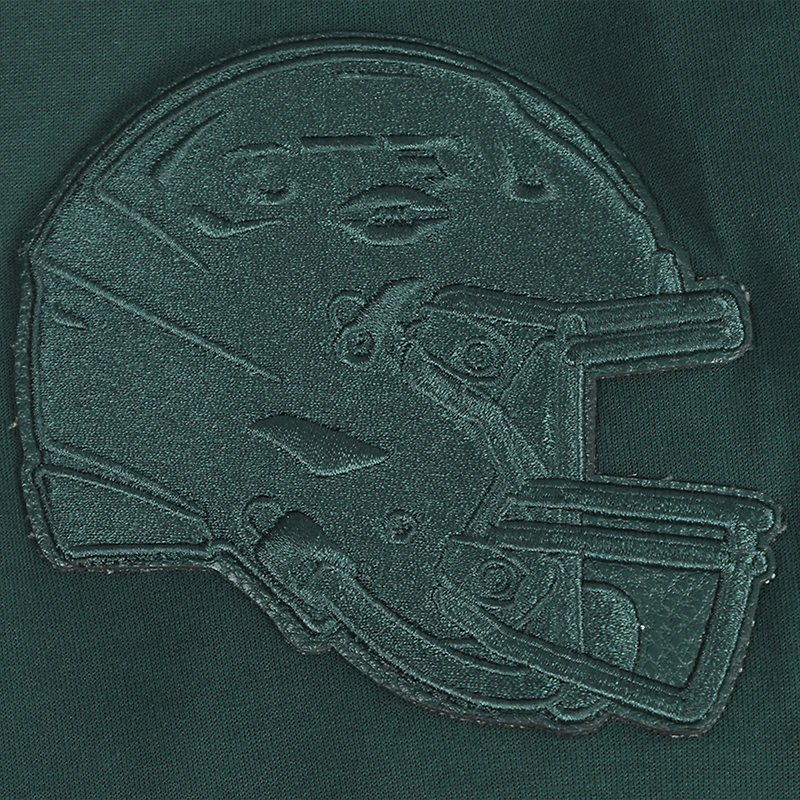 Men's Pro Standard Green New York Jets Triple Tonal Full-Zip Hoodie