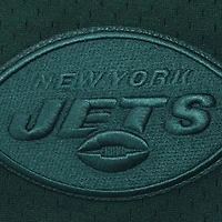 Chemise boutonnée en maille triple ton sur Pro Standard Green New York Jets pour hommes