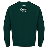 Sweat-shirt à enfiler épaules tombantes Pro Standard Green New York Jets Turn It Up pour homme