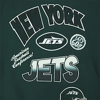 Sweat-shirt à enfiler épaules tombantes Pro Standard Green New York Jets Turn It Up pour homme
